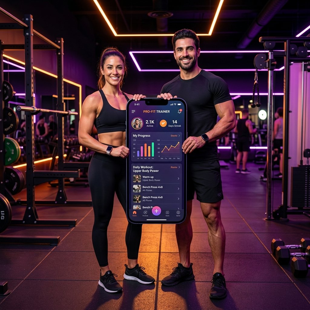 Fitplex - Branded Gym Mobile App for iOS & Android