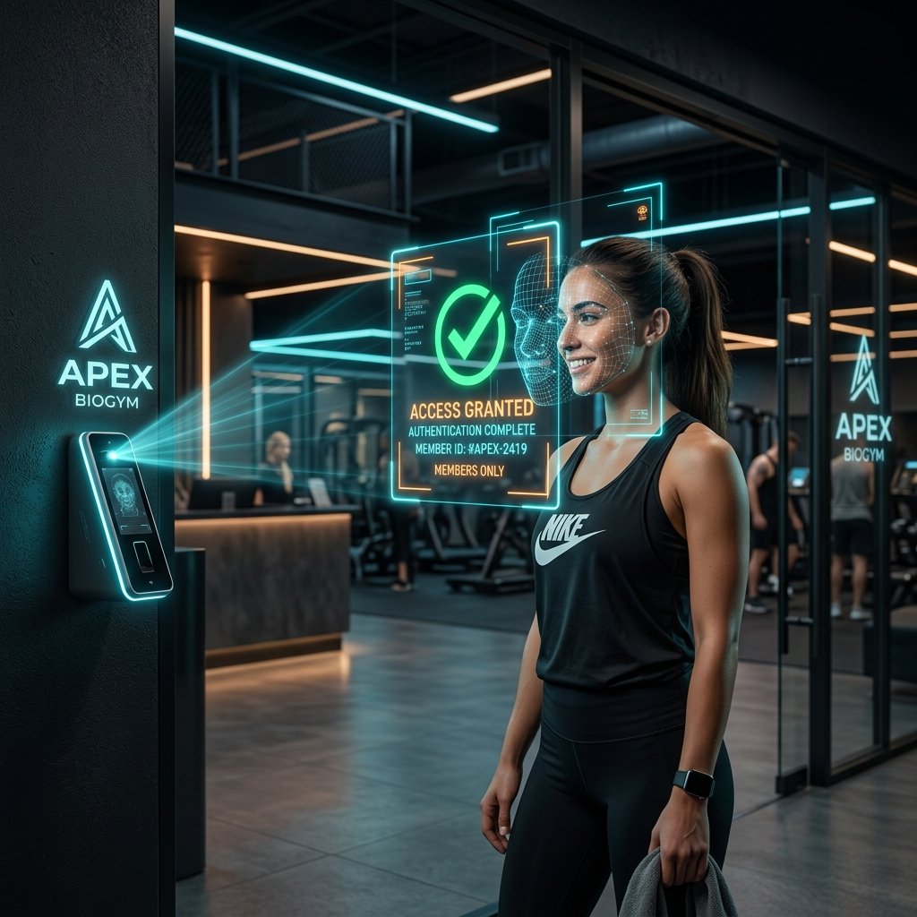 Fitplex - Secure Face Recognition Biometric Check-In